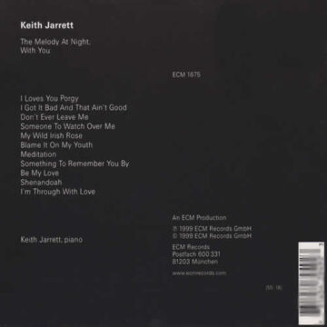 The melody at night with you - Jarrett Keith