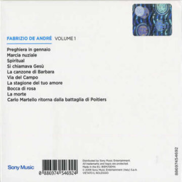 Volume 1 - Fabrizio De André